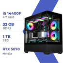 PC Gamer Techspace i5 14400F/1TB SSD/32GB/RTX 5070