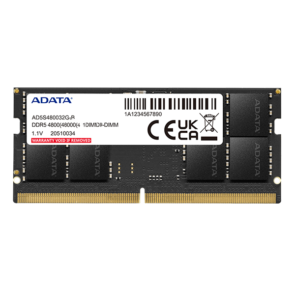 ADATA SO-DIMM 8GB DDR5 4800MHz Prix Maroc