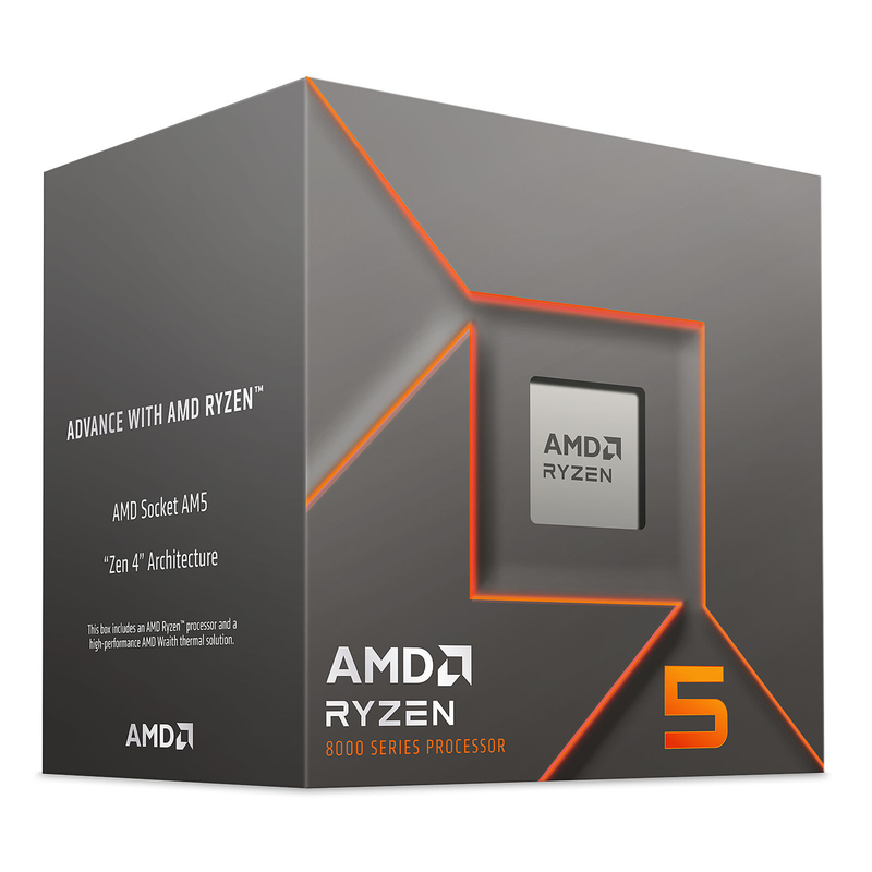 AMD Ryzen 5 8400F Wraith Stealth (4.2 GHz / 4.7 GHz) Prix Maroc