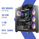 PC Gamer Techspace Ryzen 9 9950X/1TB SSD/32GB/RTX 5080