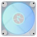 APNX FP1-R Performance Reverse Flow ARGB 120mm PWM Fan (White) Maroc