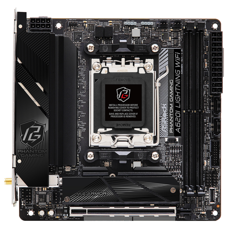 ASRock A620I Lightning WiFi Maroc Prix