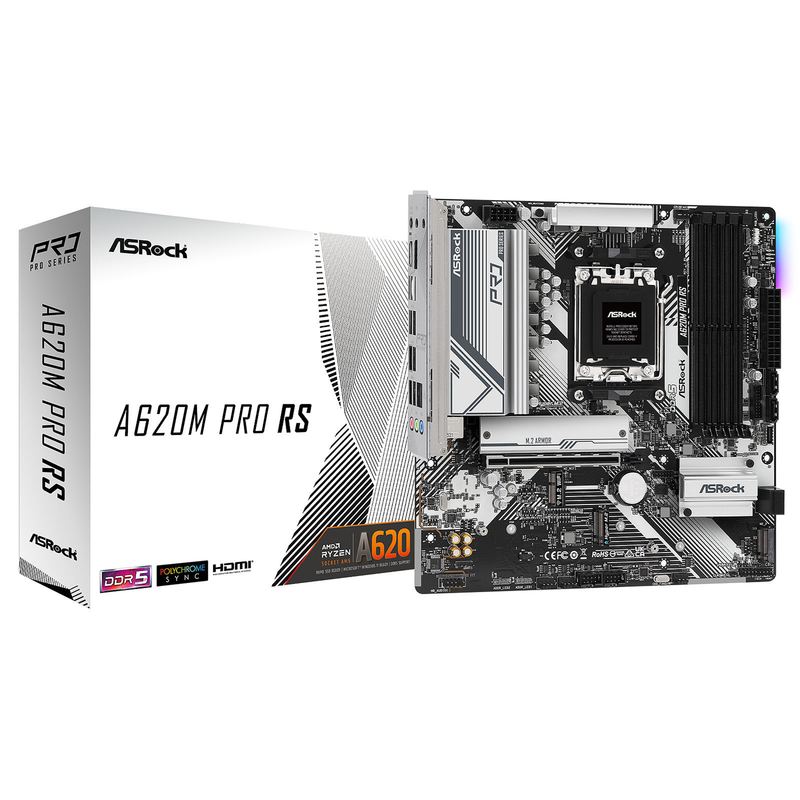 ASRock A620M Pro RS Prix Maroc