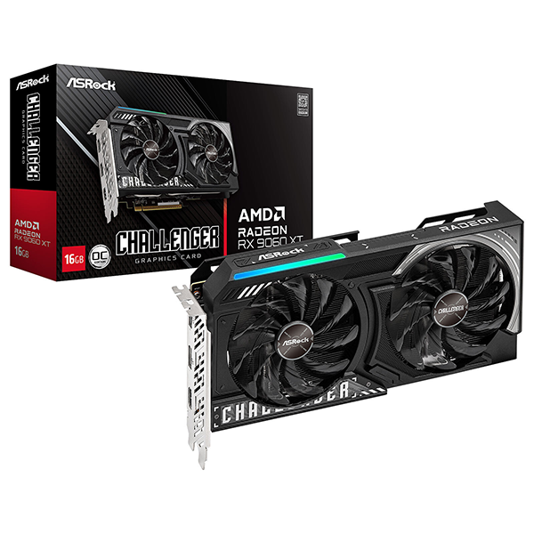 ASRock Radeon RX 9060 XT Challenger 16Go OC Prix Maroc