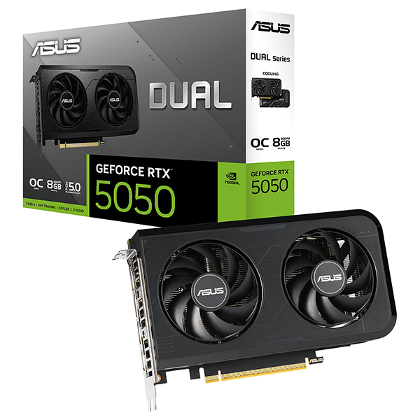 ASUS Dual GeForce RTX 5050 8GB GDDR6 OC Edition Prix Maroc