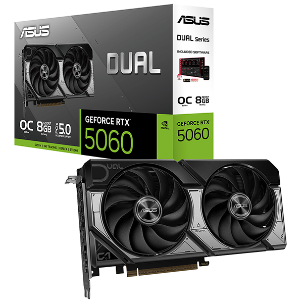 ASUS Dual GeForce RTX 5060 OC Edition 8GB Prix Maroc