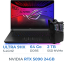 ASUS ROG Strix SCAR 16 (2025) G635LW Prix Maroc