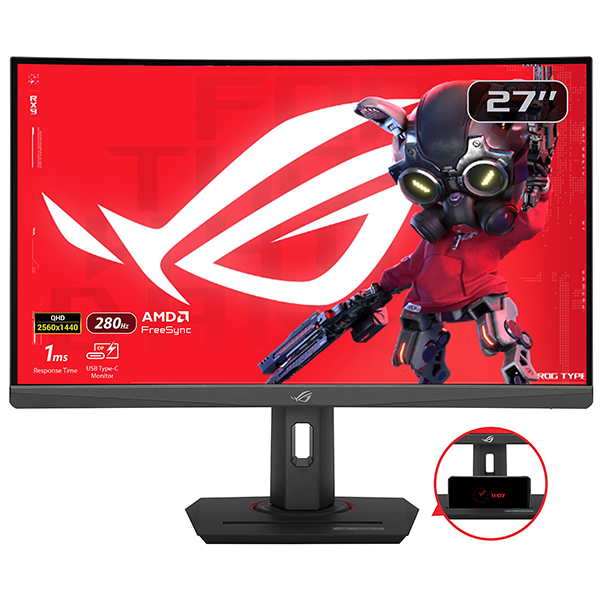 ASUS ROG Strix XG27WCMS 27" Fast VA 280Hz 2K Curved Prix Maroc