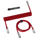 ATTACK SHARK C01 Pro Câble spiralé USB C (Red) Prix Maroc