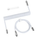 ATTACK SHARK C01 Pro Câble spiralé USB C (white) Prix Maroc
