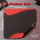 ATTACK SHARK CM02 Gaming Mouse Pad (Black&Red) Casa