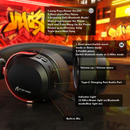 ATTACK SHARK L30 PRO Headset (Black&Red) Casablanca