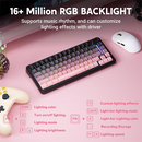 ATTACK SHARK M86 Blackberry (Blueberry Switch) Casa