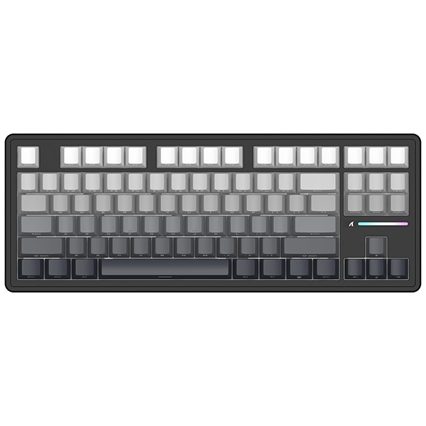 ATTACK SHARK M87Pro V2 Moon night (White jade Switch) Maroc