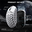 ATTACK SHARK R5 Ultra White Maroc