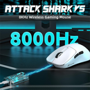 ATTACK SHARK V5 (White) Casablanca