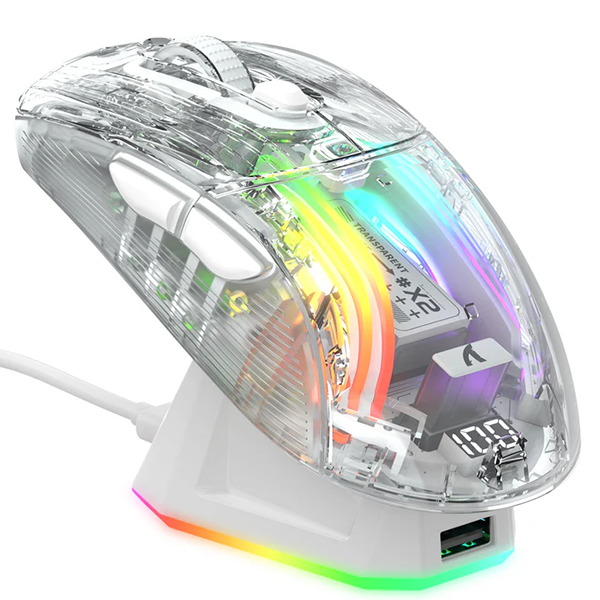 ATTACK SHARK X2 Pro (White) Prix Maroc