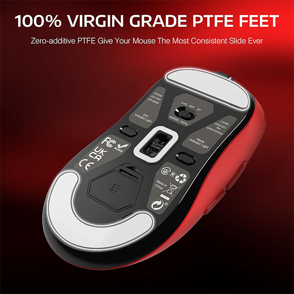ATTACK SHARK X3 Pro (Red) Casa