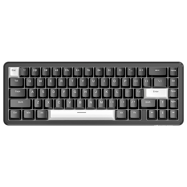 ATTACK SHARK X65 HE Black (Magnetic Switch) Maroc