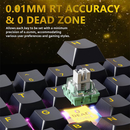 ATTACK SHARK X65 HE Starry Black (Magnetic Switch) Maroc