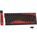 ATTACK SHARK X68 PRO HE Wireless Magnetic Switch (Red Contours) Prix Maroc