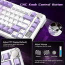 ATTACK SHARK X85 PRO Strawberry Switch (Lavender) Maroc