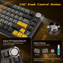 ATTACK SHARK X85 PRO Strawberry Switch (Starry Black) Casa