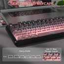 ATTACK SHARK X87 Blackberry (Strawberry Switch) Casablanca