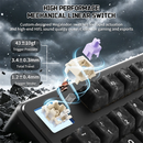 ATTACK SHARK X87 Ultra Shark Switches (Forged Carbon) Maroc