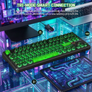 ATTACK SHARK X87 Ultra Shark Switches (Shadow Jade) Casa