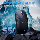 ATTACK SHARK X8PLUS (Black) Casablanca