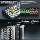 AULA Hero 68 HE Black (Jade King Magnetic Switch) Maroc