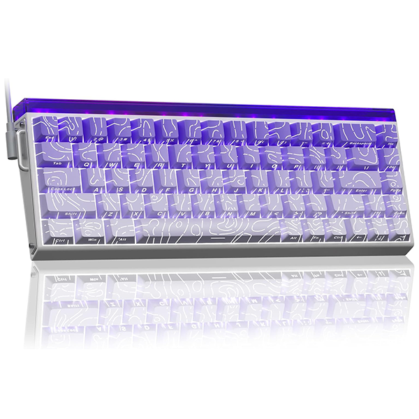 AULA Hero 68 HE Gradient Purple (Dragon King Magnetic Switch) Prix Maroc