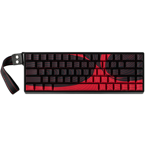 AULA WIN68 HE MAX Black&Red (Magnetic Switch) Prix Maroc
