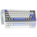 AULA WIN68 HE MAX Grey&White&Blue (Magnetic Switch) Prix Maroc