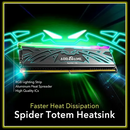 Addlink AddGame Spider X5 RGB 32GB (2x16GB) DDR5 5600MHZ CL40 Mémoire avec Heatsink Casablanca