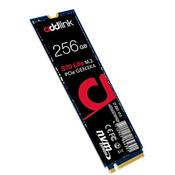 Addlink S70 Lite 256GB SSD M.2 PCle GEN3X4 Prix Maroc