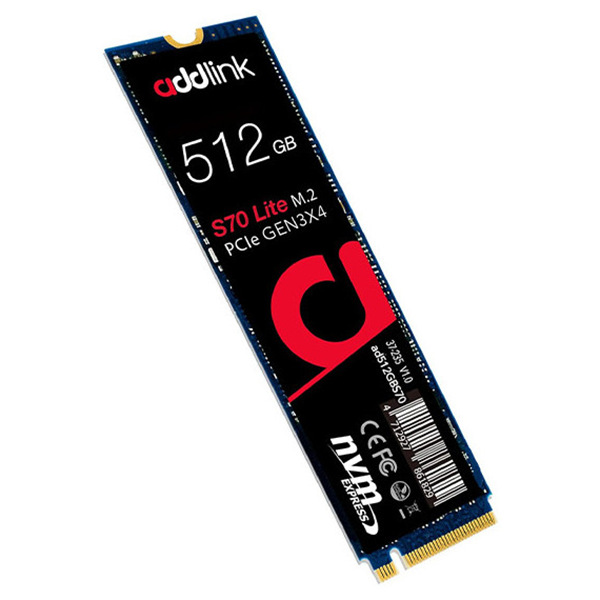 Addlink S70 Lite 512GB SSD M.2 PCle GEN3X4 Prix Maroc