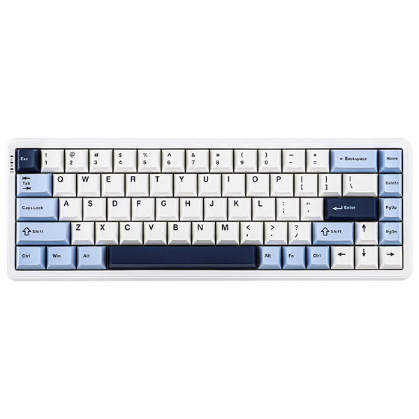 Ajazz ak680 max Blue White (Magnetic Switch) Wired Prix Maroc
