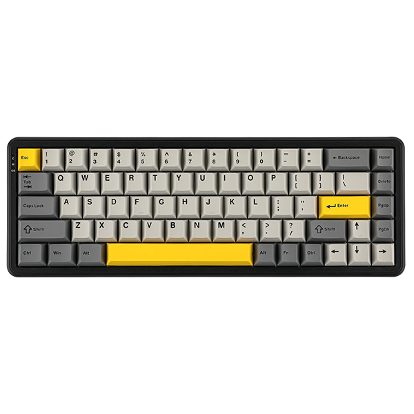 Ajazz ak680 max Grey (Magnetic Switch) Wired Prix Maroc