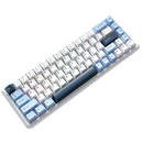 Ajazz ak680 max wireless White Blue 8+1k Casablanca