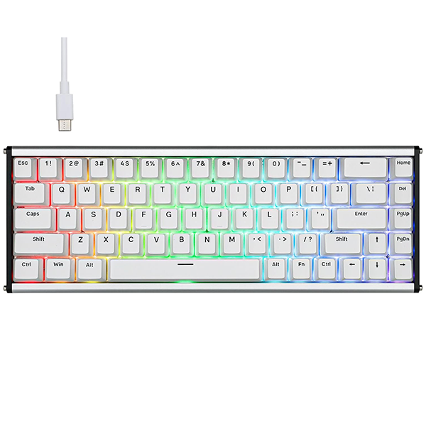 Ajazz alux68 plus White (Magnetic Switch) Prix Maroc