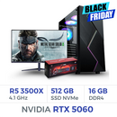 Setup Complet Techspace Ryzen 5 3500X/512 GB SSD/16GB/RTX 5060 8G