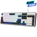 Redragon K689 Wired Mechanical Keyboard (Cerulean Polar)