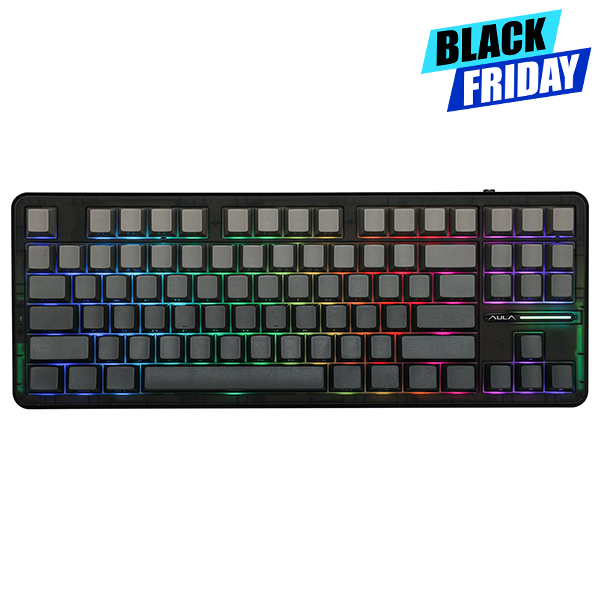 AULA F87 PRO Gradient Gray (Graywood V4 Switch)