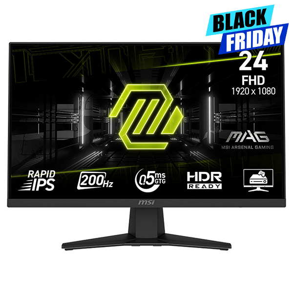 MSI MAG 244F 24" 200Hz 0.5ms Rapid IPS