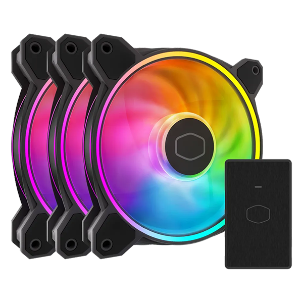 Cooler Master MasterFan MF120 Halo 3in1 (Black) Prix Maroc