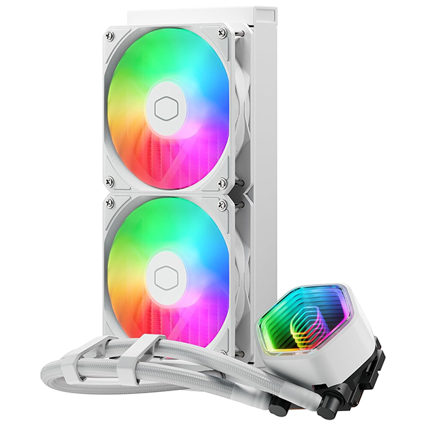 Cooler Master MasterLiquid 240 Core II ARGB White Casablanca
