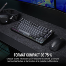 Corsair K65 Plus Wireless RGB (MLX Red) Maroc