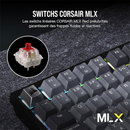 Corsair K65 Plus Wireless RGB (MLX Red) Casa